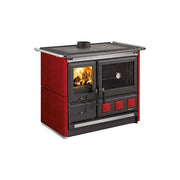 La Nordica 7015149 Rosa XXL VST Cucina a Legna con Forno 8,5 kW 244 m³ Classe A+ colore Bordeaux