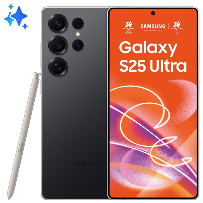 Samsung SM-S938B Galaxy S25 Ultra Smartphone Display 6''9 QHD+ Dynamic AMOLED 2X Fotocamera 200MP RAM 12GB 1TB 5G colore Titanio