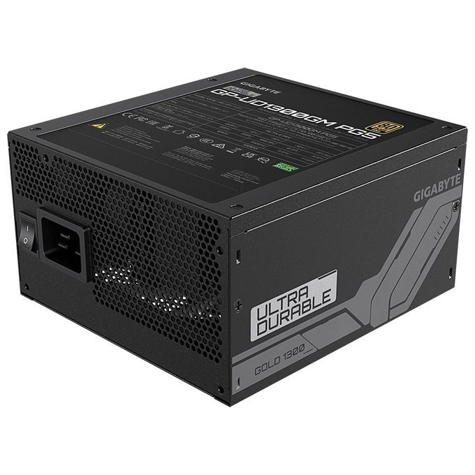 Gigabyte S9129512 UD1300GM PG5 Alimentatore 1300 W 80 PLUS Gold Totalmente Modulare 12 cm Ventola 40 dB colore Nero