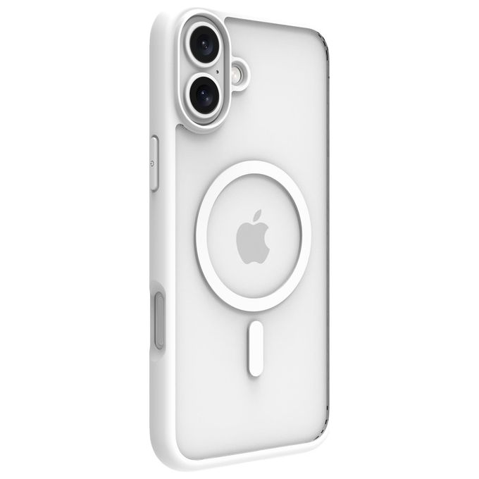 Dbramante1928 GN67WH006368 Grenen Cover MagSafe per iPhone 16 Plus plastica riciclata 100% protezione 2m colore Bianco
