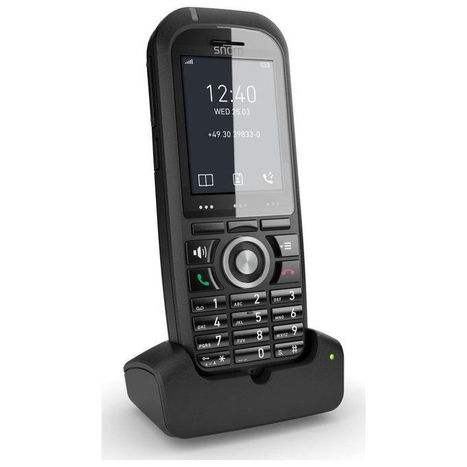 Snom M70 Ricevitore Telefonico DECT Identificatore di Chiamata Nero
