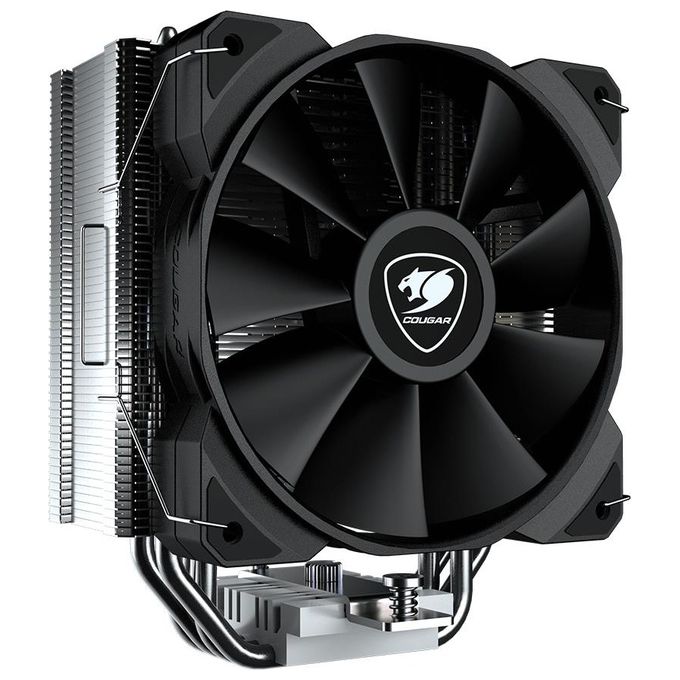 Cougar Dissipatore cpu Cougar Forza50 Essential 120x120x25mm skt 115x-1200-1700-2066-am5-am4-fm2-fm1-am3-am2-am2 4x heat pipe