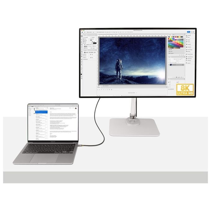 StarTech.com Cavo USB4 da 1mt Cavo USB Type-C Certificato USB-IF