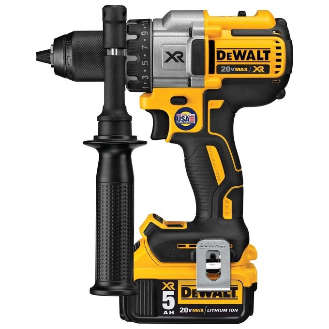 DeWalt DCD991P2 18V 2x 5,0 Ah Trapano Avvitatore a Batteria 3 Velocita'