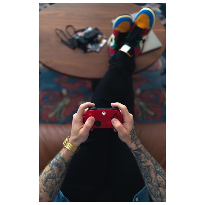 Xbox 1914 Pulse Red Controller Wireless Gamepad per Xbox Series X S Xbox One Windows 10 11 Android iOS colore Rosso