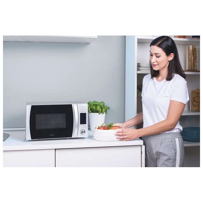 Candy CMXG22DS COOKinAPP Forno a microonde con grill 22 L 800 W 40 programmi colore Acciaio inox