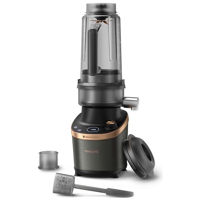 Philips HR3770-00 Flip and Juice Frullatore 2 L 1500 W 12 velocita' ProBlend Ultra colore Nero Rame