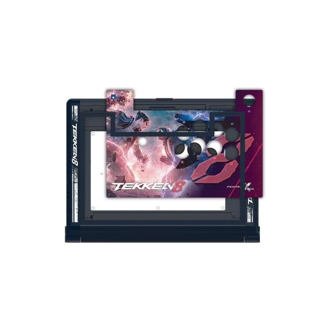 Hori SPF-037U Fighting Stick Tekken 8 Flightstick PC PlayStation 4 PlayStation 5 colore Nero