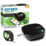 Dymo 2172855 LetraTag 200B Etichettatrice Bluetooth per Smartphone iOS Android nastri 12 mm colore Nero