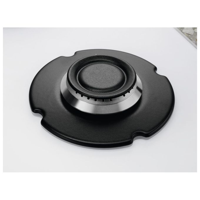 Electrolux KGG7537W Serie 600 Piano cottura a Gas 74 cm 5 fuochi Wok SpeedBurner Sicurgas colore Bianco