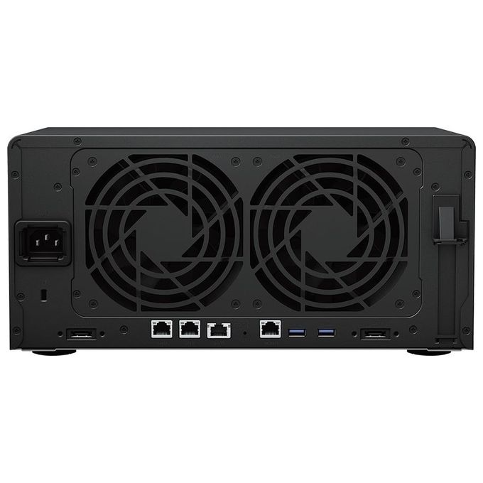 Synology DS1823XS+ DiskStation DS1823XS+ Server NAS Ryzen Embedded V1780B 8 GB DDR4 8 Bay SATA M.2 4x 10GbE Nero
