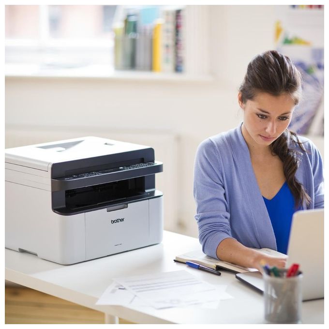 Brother MFC-1910W Stampante Multifunzione laser Mono Splitcromatica Wi-Fi Fax Scanner