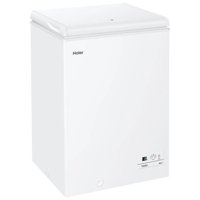 Haier HCE100E Chest Serie 3 Congelatore a Pozzetto 97 L 84,5 cm Classe E 39 dB Congelamento Rapido colore Bianco
