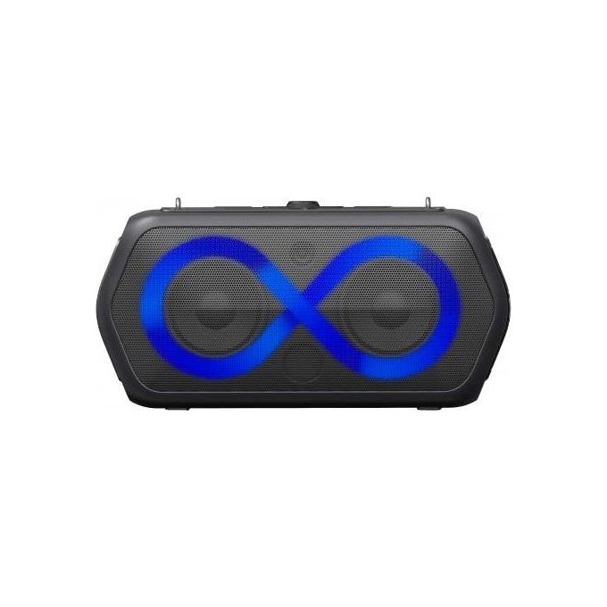 New Majestic 116139 BK FIRE 39 Altoparlante da festa 40 W RMS 320 W PMPO Bluetooth 5.3 TWS IPX4 colore Nero