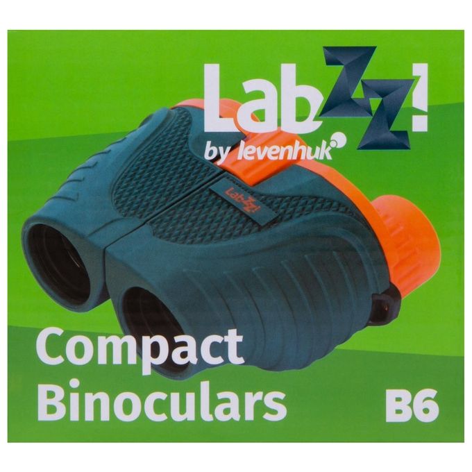 Levenhuk LabZZ B6 Binocolo per Ragazzi con Ottiche Multi-Coated in Vetro