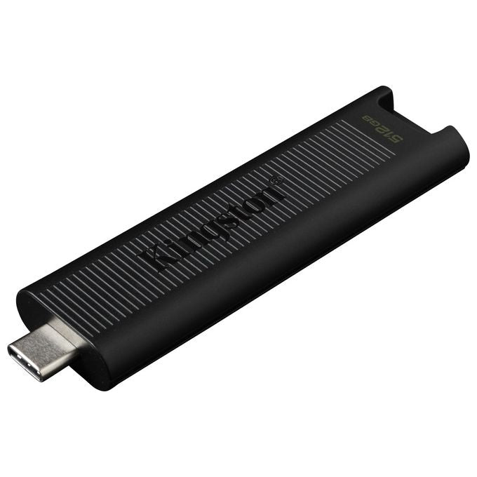 Kingston Technology DTMAX-512GB DataTraveler Max Unita' Flash USB 3.2 Gen 2 512 GB 1000 MB-s 900 MB-s USB Tipo-C colore Nero