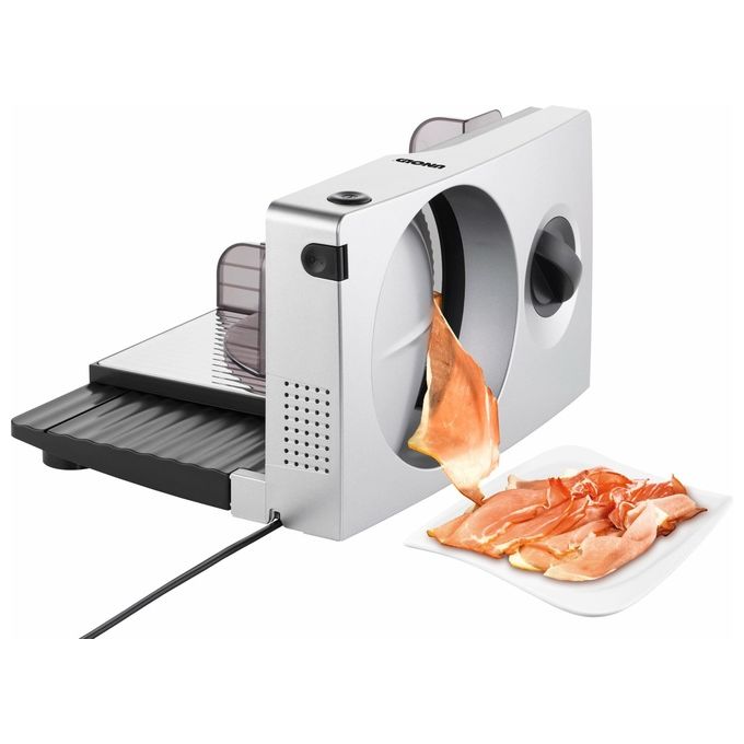 Unold Affettatrice Curve Argento 100W Pieghevole