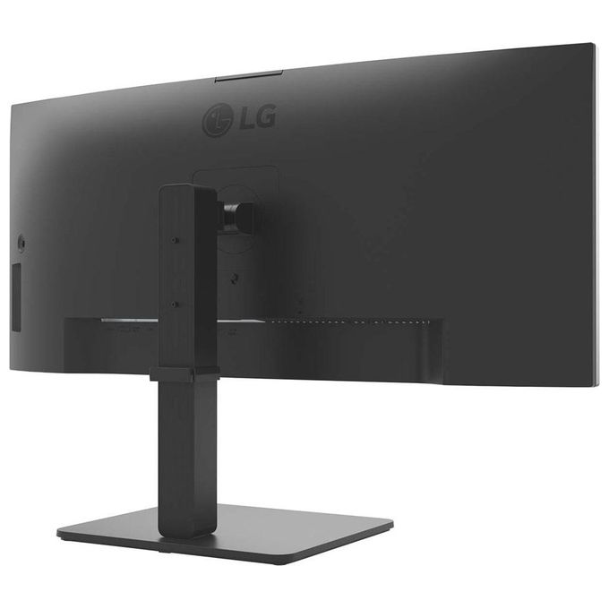 LG 34BA85QE-B Monitor PC Curvo 34'' IPS WQHD 3440x1440 21:9 Webcam KVM Hub USB-C 90W colore Nero