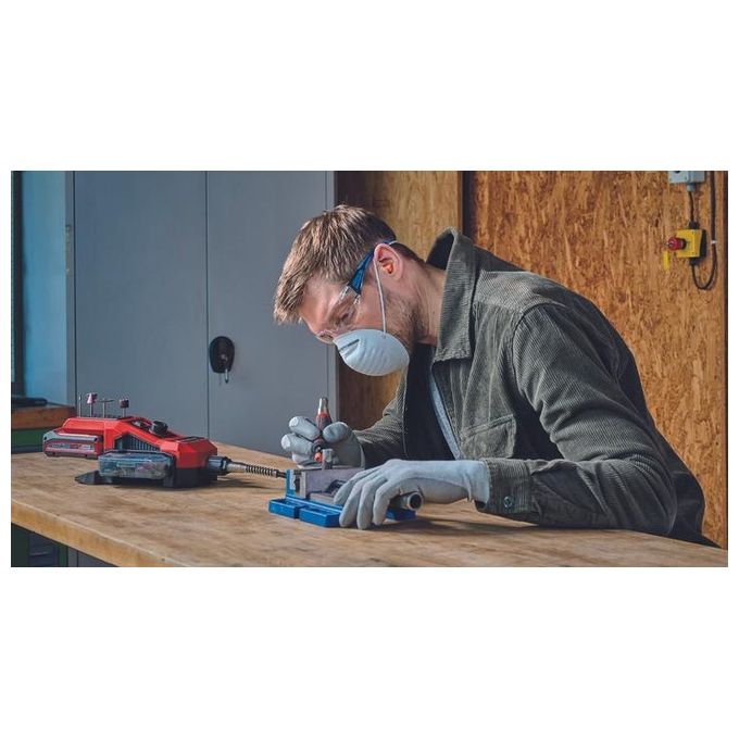 Einhell 4419360 Power X-Change Smerigliatrice a Stelo a Batteria 18V 34000 rpm Albero Flessibile 92 cm Set 55 Accessori colore Nero