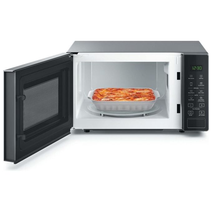 Whirlpool MWP 203 SB Cook20 Forno a microonde con grill 20 L 700 W grill quarzo 1000 W Jet Start Auto Cook colore Nero Argento