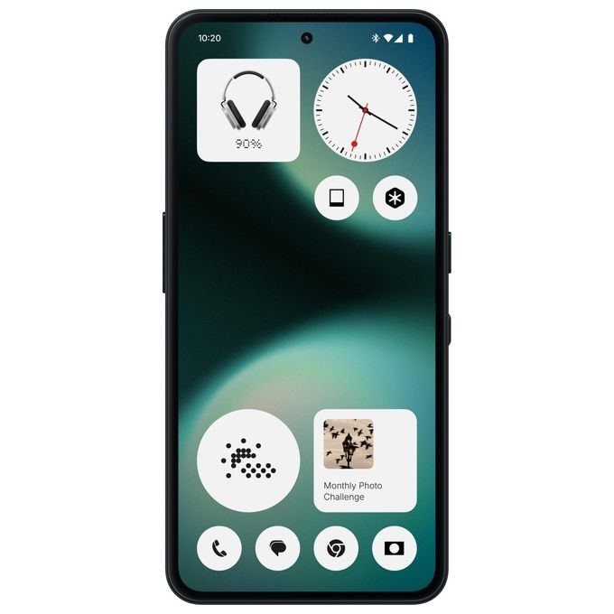 Nothing A10400247 Phone (3a) Lite Smartphone 6'' AMOLED 128 GB 8 GB RAM MediaTek Dimensity 7300 Pro 5G 5000 mAh colore Nero