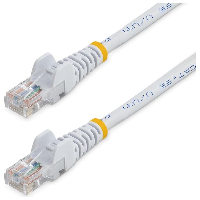 StarTech Cable Cavo Patch Utp Cat5e Rj45 Antigroviglio 3mt VBianco