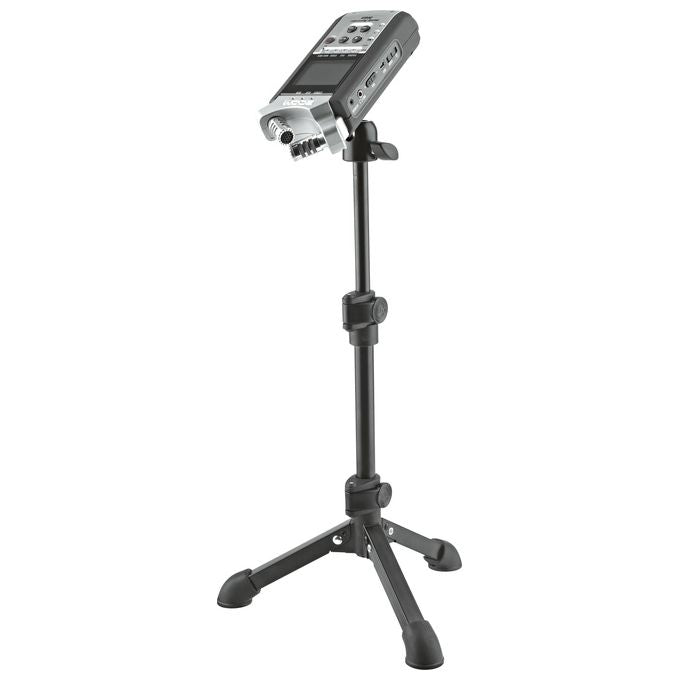 König and Meyer 19782 Supporto da Tavolo per Fotocamera in Acciaio con Testa Girevole 360° e Inclinazione 0-90° 1-4'' colore Nero