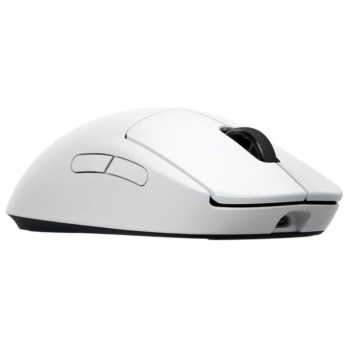 Logitech G 910-007303 PRO 2 LIGHTSPEED Mouse Gaming Wireless Ambidestro Ottico 32000 DPI 8 Tasti Programmabili Batteria 95h colore Bianco