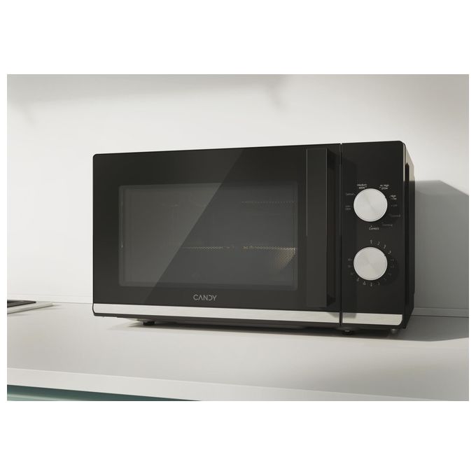 Candy CMG20TNMB Moderna Forno a Microonde con Grill 20 L 700 W Grill 900 W 6 Livelli di Potenza Defrost App hOn colore Nero