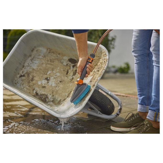 Gardena Cleansystem Spazzola Manuale M Setole Dure