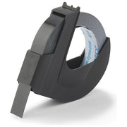 Dymo Confezione 10 Nastri Rilevo 3D Bianco su Nero