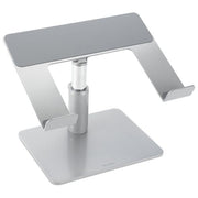 Kensington K50424WW Supporto Universale per Laptop Altezza Regolabile 151-200 mm Inclinazione 0-45° Materiale Acciaio Alluminio Silicone colore Argento