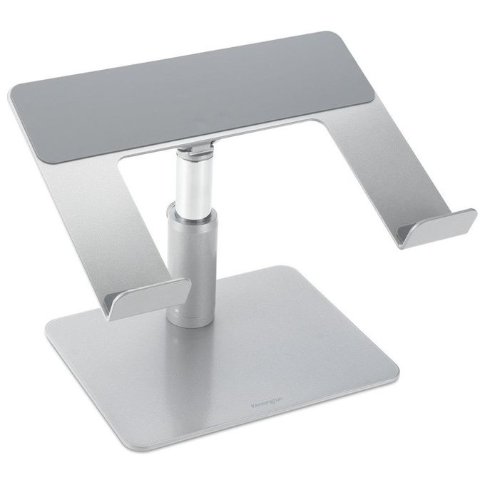 Kensington K50424WW Supporto Universale per Laptop Altezza Regolabile 151-200 mm Inclinazione 0-45° Materiale Acciaio Alluminio Silicone colore Argento