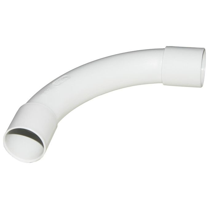 Link Angolo per Tubi di Condotta Diametro 32mm in Pvc