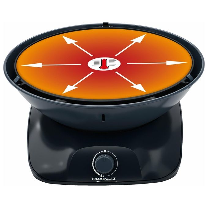 Campingaz 360 Grill CV Barbecue da Tavolo Rotondo Rame