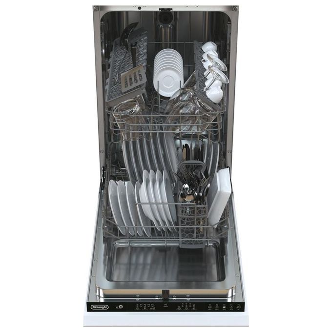 De'Longhi L45P52E Lavastoviglie Incasso 10 coperti Classe E 5 programmi 52 dB Aquastop (82x45x56 cm) colore Nero
