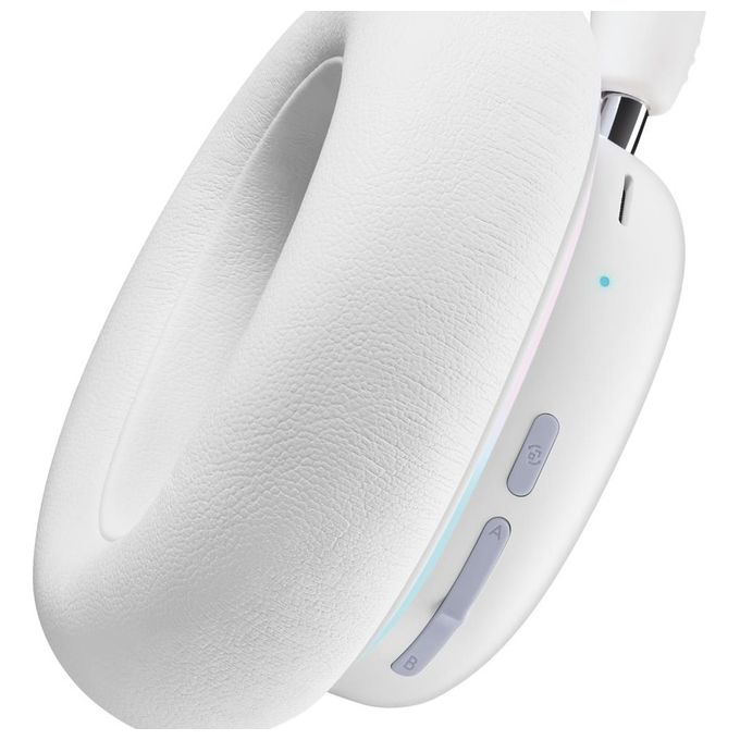 Logitech G 981-001083 G735 Cuffie da Gaming Wireless LIGHTSPEED Bluetooth Microfono Rimovibile 40 mm RGB LIGHTSYNC 273 g colore Bianco