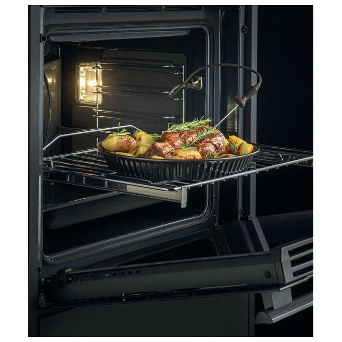 Haier HWO60SM6T9BH Forno da incasso I-Touch Serie 6 Multi-level 70 Litri Pirolitico 14 Funzioni Classe A Nero