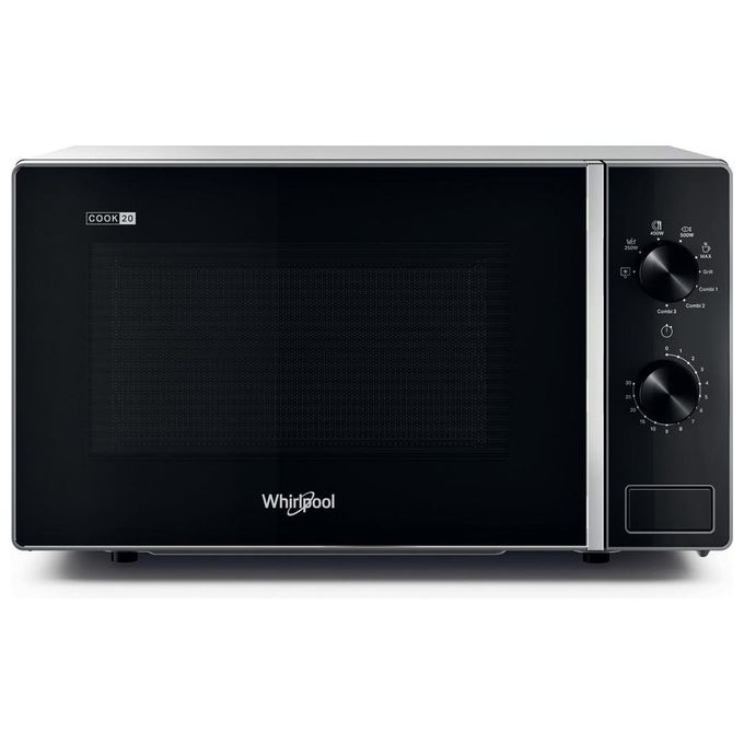 Whirlpool MWP 103 SB Forno a Microonde con Grill al Quarzo 20 L 700 W 5 livelli di potenza colore Nero Argento