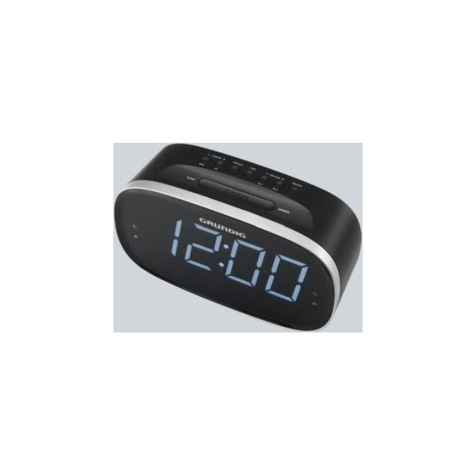 Grundig GPR1240 Sonoclock3100 Radiosveglia Digitale con Display LED Illuminato Sintonizzatore FM Timer per il Sonno e Porta USB colore Nero