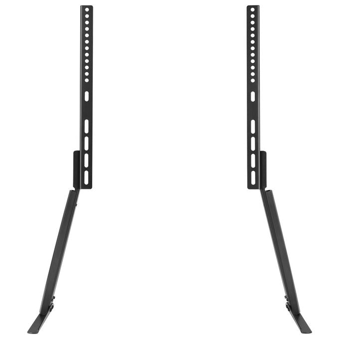 One For All WM2870 Ultra Slim Line Supporto da Tavolo per TV 32'' a 70'' VESA 100x100 a 800x400 mm Inclinazione Regolabile Gestione Cavi colore Nero