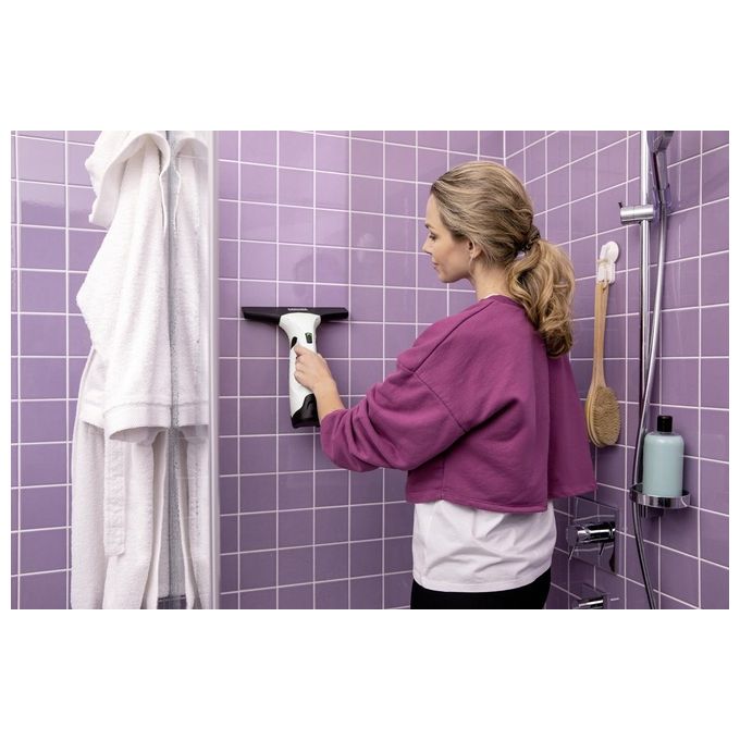 Kärcher 1.633-642.0 WV 2 Plus N Lavavetri Aspiragocce Batteria Litio 100 ml 70 m² 51 dB colore Bianco