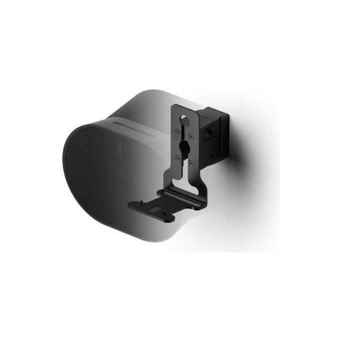 Flexson FLXE300WM1021 Supporto a muro per Sonos Era 300 Inclinazione 20° Rotazione 60° Montaggio capovolto colore Nero