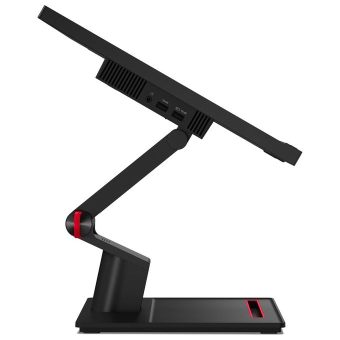 Lenovo 62C5GAT1EU ThinkVision T24t-20 Monitor Touch 23.8'' IPS Full HD 1920x1080 10 Punti USB-C HDMI DisplayPort colore Nero