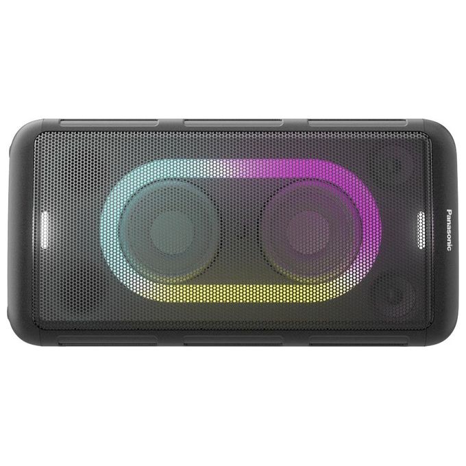 Panasonic SC-BMAX10E-K Altoparlante Portatile Bluetooth 150W 4 Altoparlanti Batteria 15h Radio FM Display LCD Luci LED colore Nero