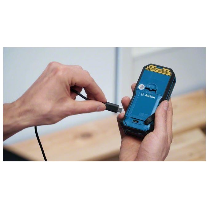 Bosch 1608M00C43 Batteria agli ioni di litio BA 3.7V 1.0Ah A per distanziometri laser GLM 50-27 C e GLM 50-27 CG colore Blu