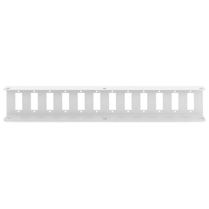 DIGITUS piastra adattatore per dn-96800m-2, grigio (ral 7035) 12x sc-dx, lc-qd