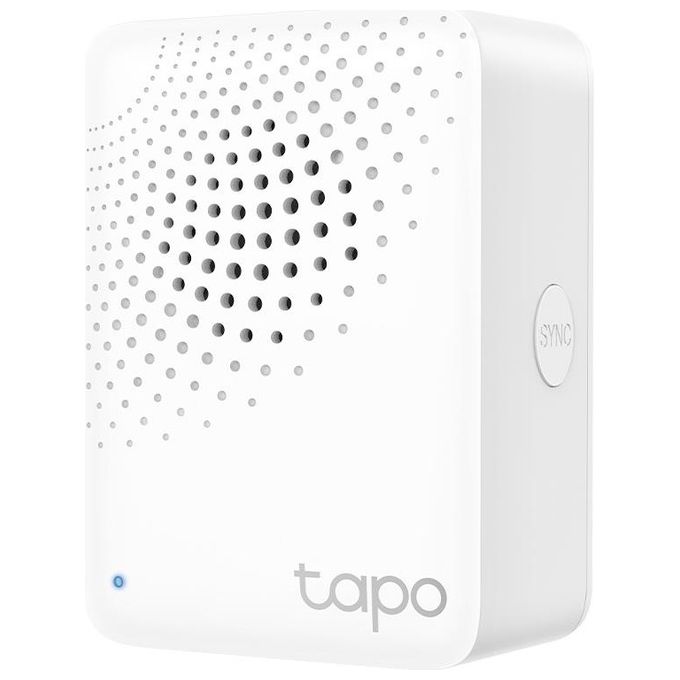 TP-Link Tapo H100 Centro di Controllo Smart Hub con Campanello Bianco