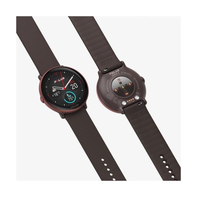 Polar 900110028 Ignite 3 Smartwatch Display AMOLED 43 mm GPS Touch screen 416 x 416 Pixel colore Marrone