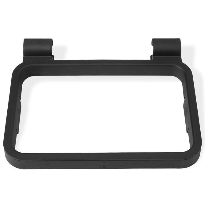 Weber 3400106 Works Kit Organizer Agganciabile per Barbecue con Porta Tovaglioli Porta Sacchetto e 4 Ganci per Utensili colore Nero